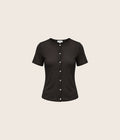 Valerie Button Front Tee