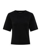 Perfect Sweater Tee Black