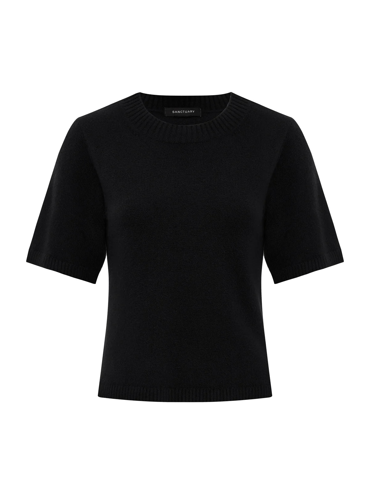 Perfect Sweater Tee Black