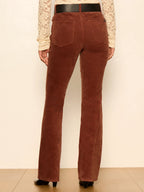 Play Date Corduroy Bootcut Pant Burnt Cocoa