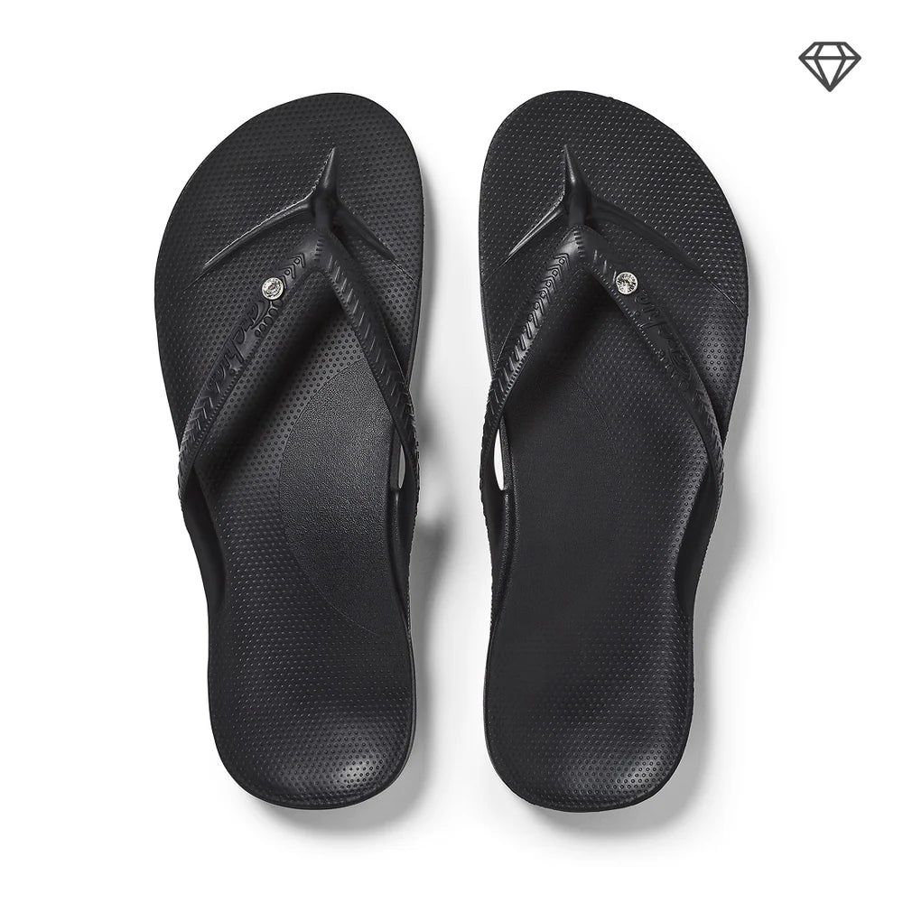 Archies Support Crystal Flip Flops