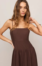 Esti Embroidered Maxi Dress