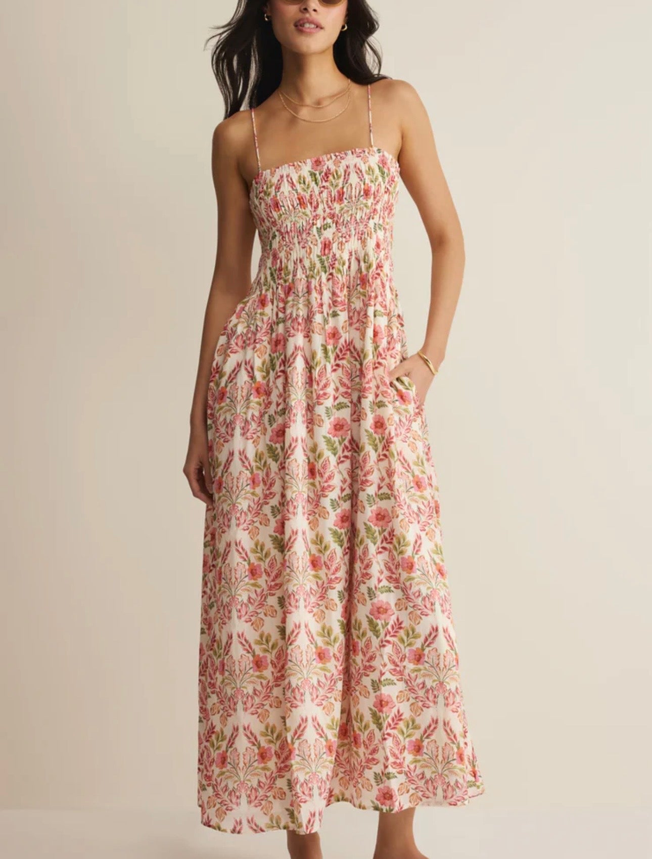 Cornelia Ami Floral Maxi Dress
