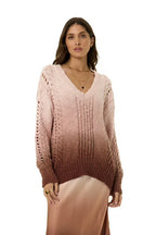 Kenna Oversized V-Neck Sweater