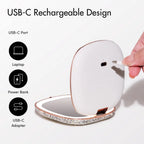 Mila 2 Luxe LED Lighted Compact Mirror