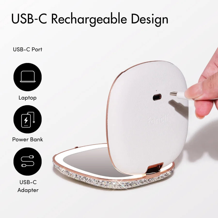 Mila 2 Luxe LED Lighted Compact Mirror