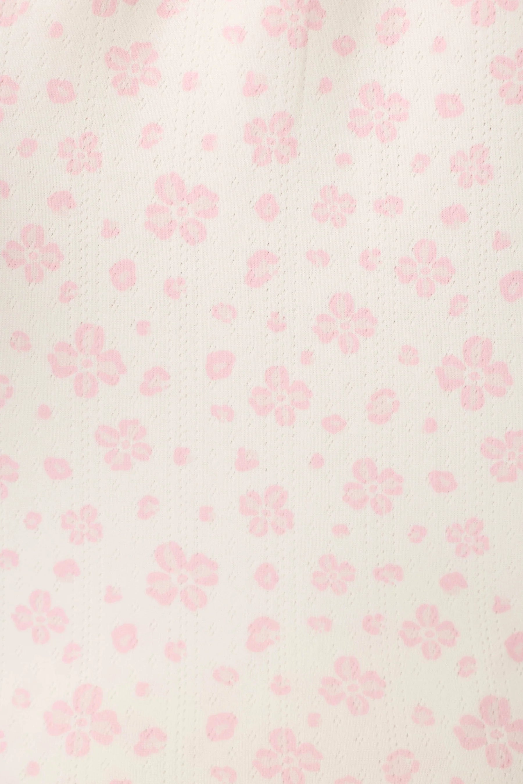 Pretty Petals Sweet Pink Floral Print 3-Piece PJ Set
