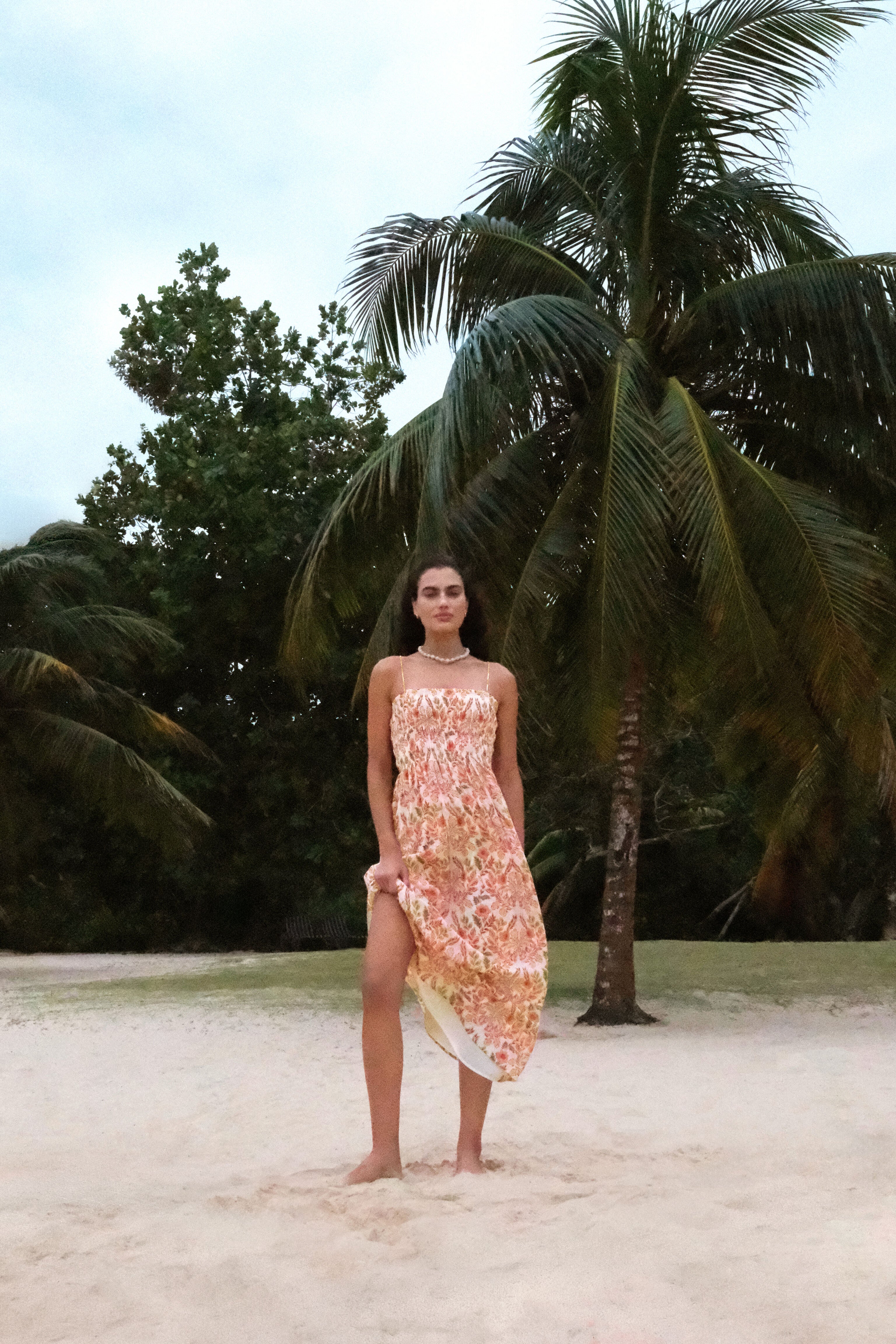 Cornelia Ami Floral Maxi Dress