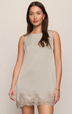 Meadow Muse Lace Mini Dress
