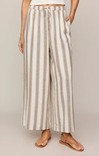The Perfect Linen Striped Pant