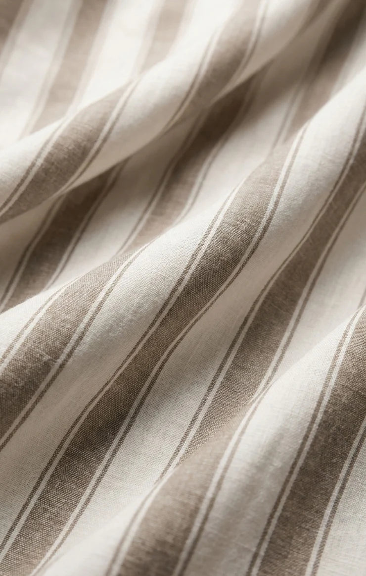 The Perfect Linen Striped Pant