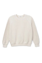 Ziggy reverse fleece crew neck sweatshirt