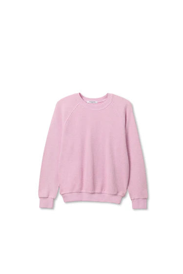 Ziggy reverse fleece crew neck sweatshirt