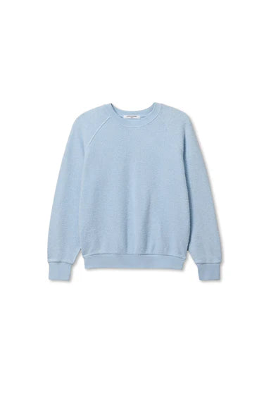 Ziggy reverse fleece crew neck sweatshirt