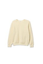 Ziggy reverse fleece crew neck sweatshirt
