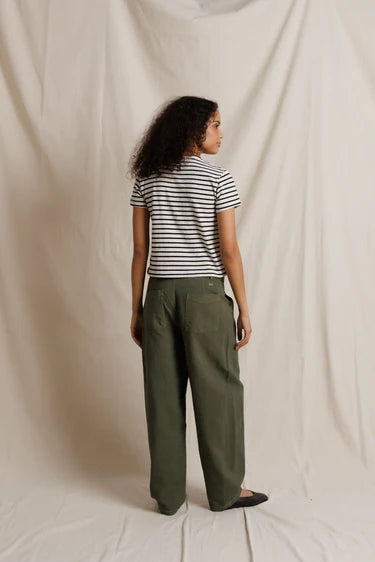 Carter cotton jersey striped tee