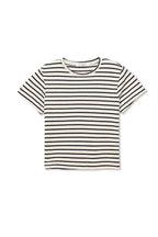Carter cotton jersey striped tee