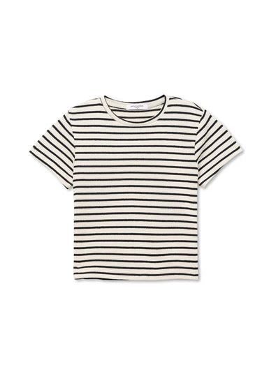 Carter cotton jersey striped tee