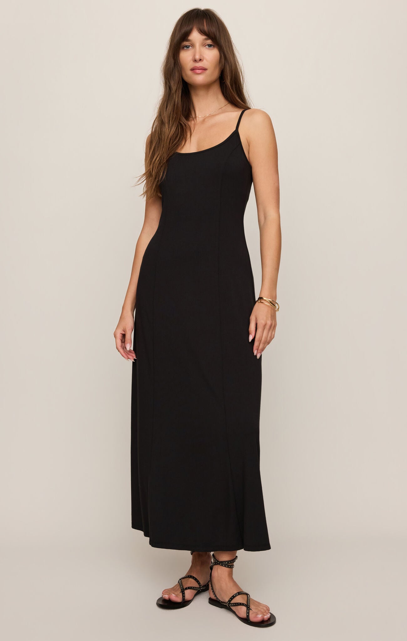 Charisma Solid Maxi Dress