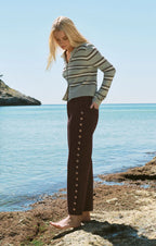 Medina Cozy Stripe Cardigan