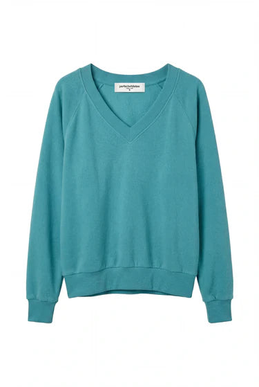 Sinead french terry v neck sweatshirt